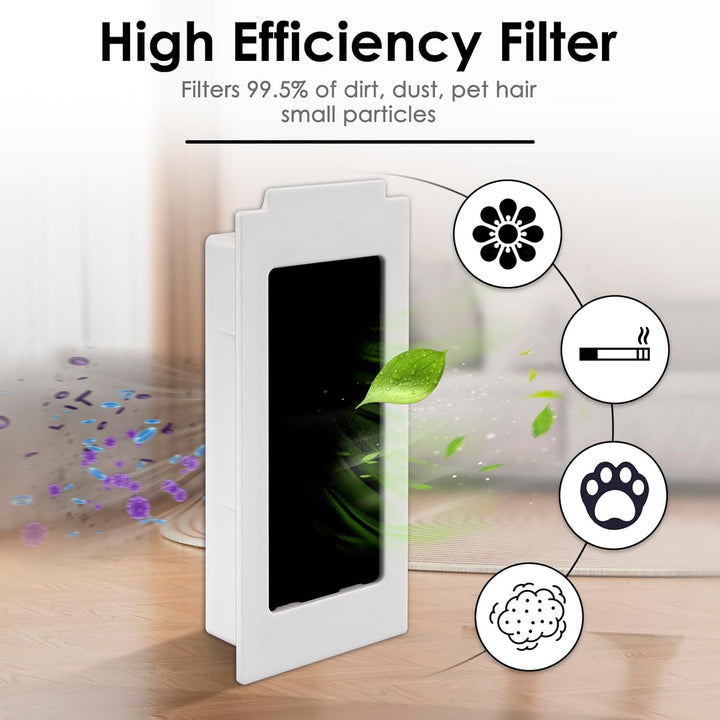 (8 Stück) Staubsaugerfilter Ersatzteile Kompatibel mit ECOVACS DEEBOT T30 Pro Omni/ T30 pro Max/ T30