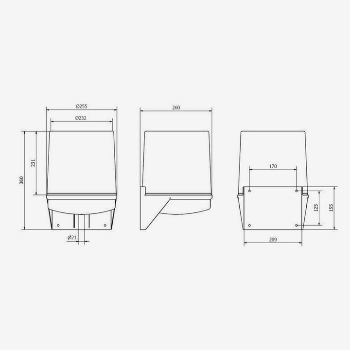 Jofel AG20020 - INNENABROLLUNGSSPENDER CLÁSICA (BOX) WEISS