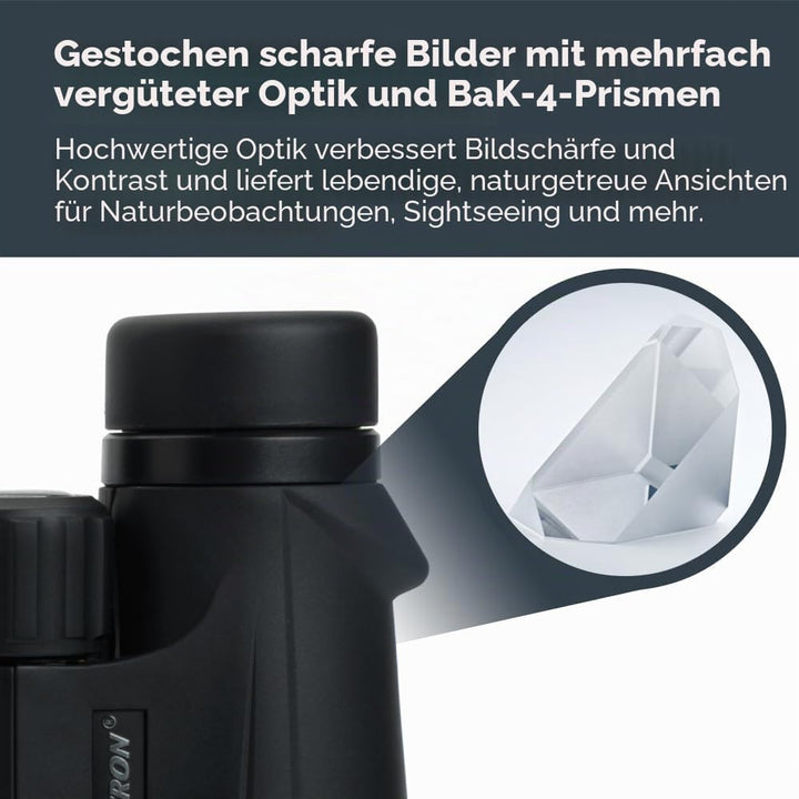 Celestron 71348 10 x 50 Outland X Fernglas – Schwarz Outland X 10 x 50 - Dachprisma, Outland X 10 x