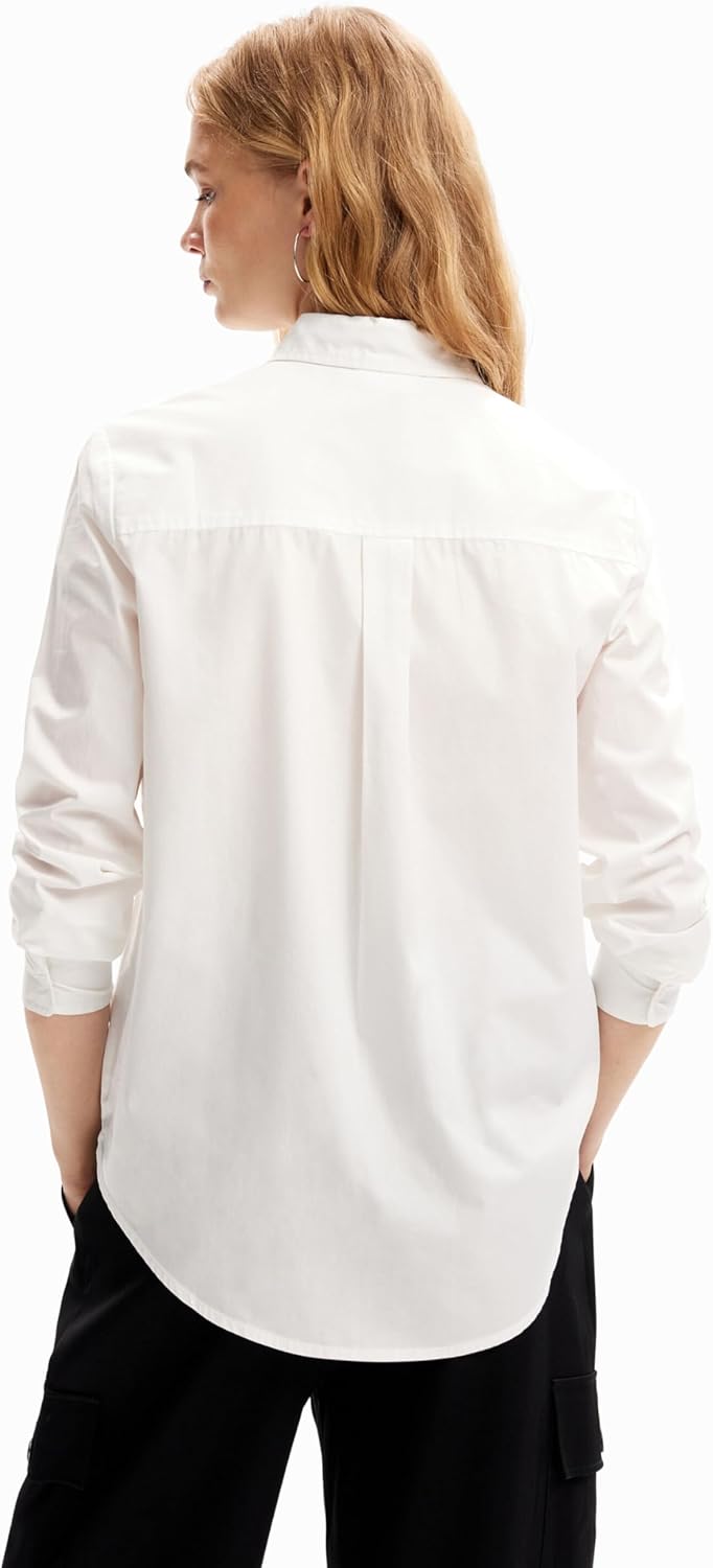 Desigual Damen Cam_Venecia Blouse M Weiss, M Weiss