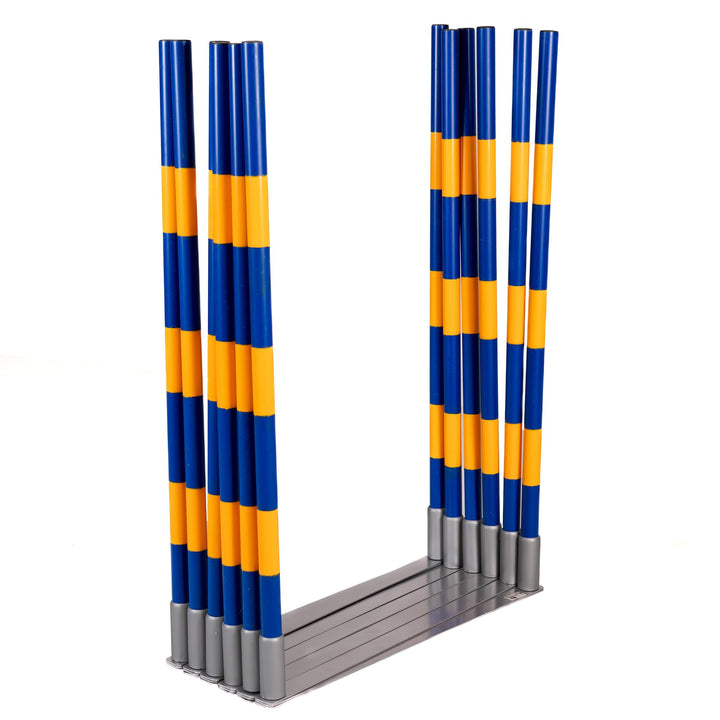 Callieway Orig Agility Slalom, TRICHTERSLALOM®, Gassenslalom, Agility Channel Weaves (FCI konform)