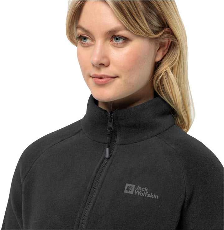 Jack Wolfskin Damen Moonrise Fz W Fleece-Jacke (1er Pack) S Schwarz, S Schwarz