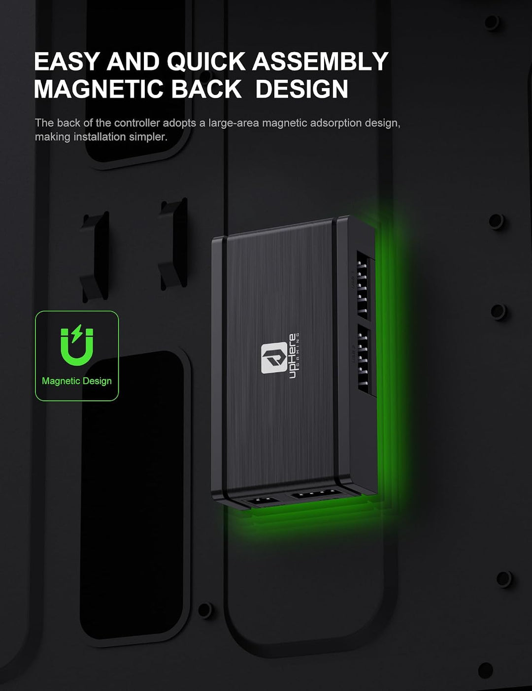 upHere USB 2.0 9-Pin Hub,1 zu 4 Mainboard Erweiterung,SATA Stromversorgung,Hochgeschwindigkeits-Date