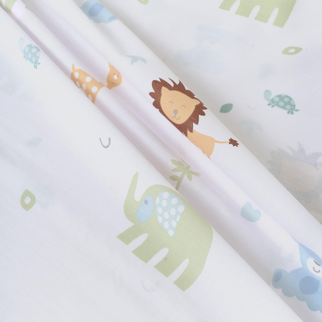 TRAMAS+ Kinderbettwäsche 60x120 cm aus 100% Baumwolle Superweiche & Farbenfrohe | Babybettwäsche - (