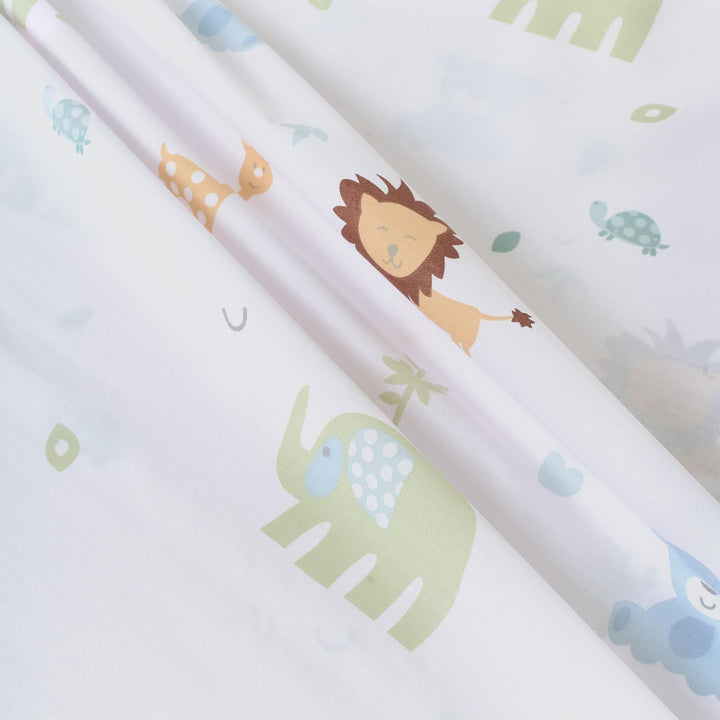 TRAMAS+ Kinderbettwäsche 60x120 cm aus 100% Baumwolle Superweiche & Farbenfrohe | Babybettwäsche - (