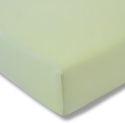 ESTELLA Spannbetttuch Feinjersey | Maigrün | 70x140 cm | passend für Matratzen 70 cm (Breite) x 140