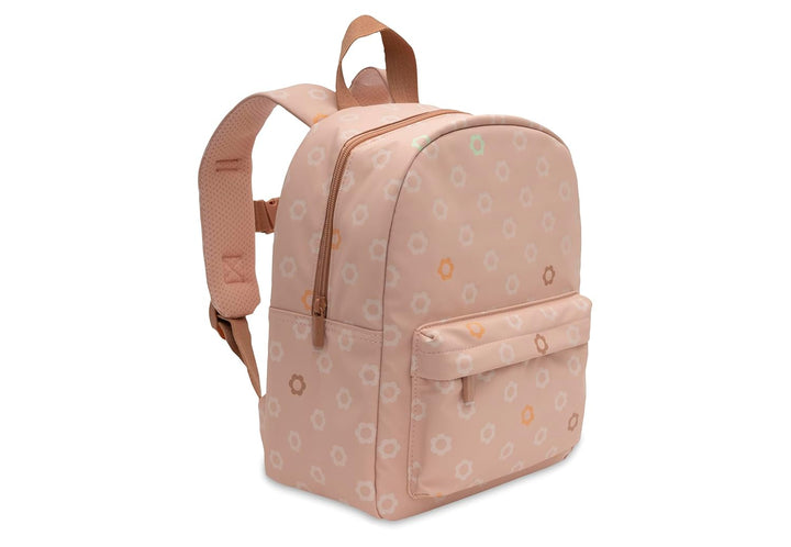 Jollein Kinderrucksack Blume – Flower – Rucksack Kinder – Wasserabweisend & Leicht – Rucksack Kinder