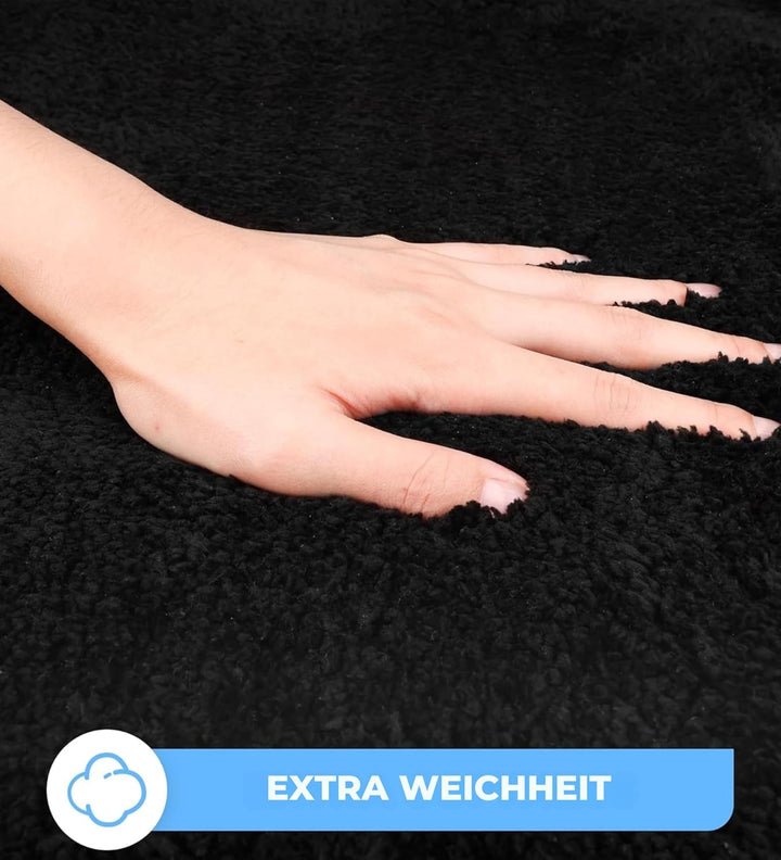 Sentidos Badematte Badteppich rutschfeste,weicher Badezimmerteppich Wasserabsorbierend maschinenwasc