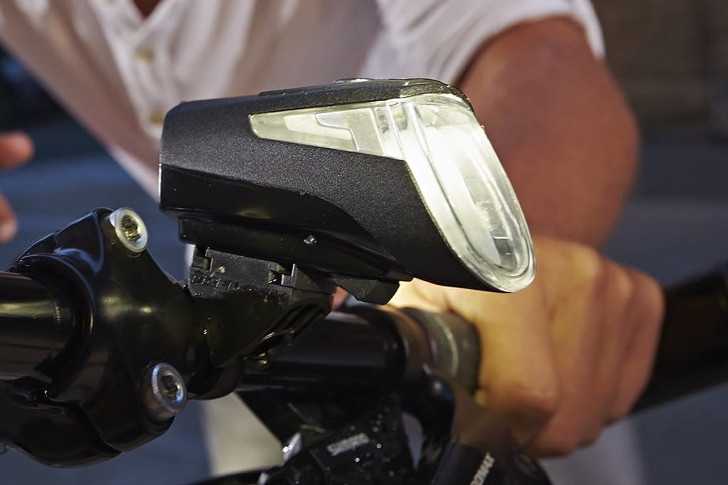 TRELOCK Fahrradlicht Set LS 460 I-GO Power + LS 720 Reego – 40 Lux – USB Aufladbar – 50 m Sichtweite