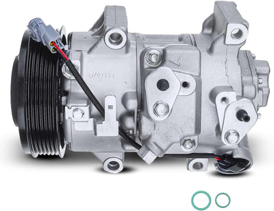 Frankberg Klimakompressor Klimaanlage Kompatibel mit RAV 4 III A3 2.0L Benzin 2008-2010 Replace# 883