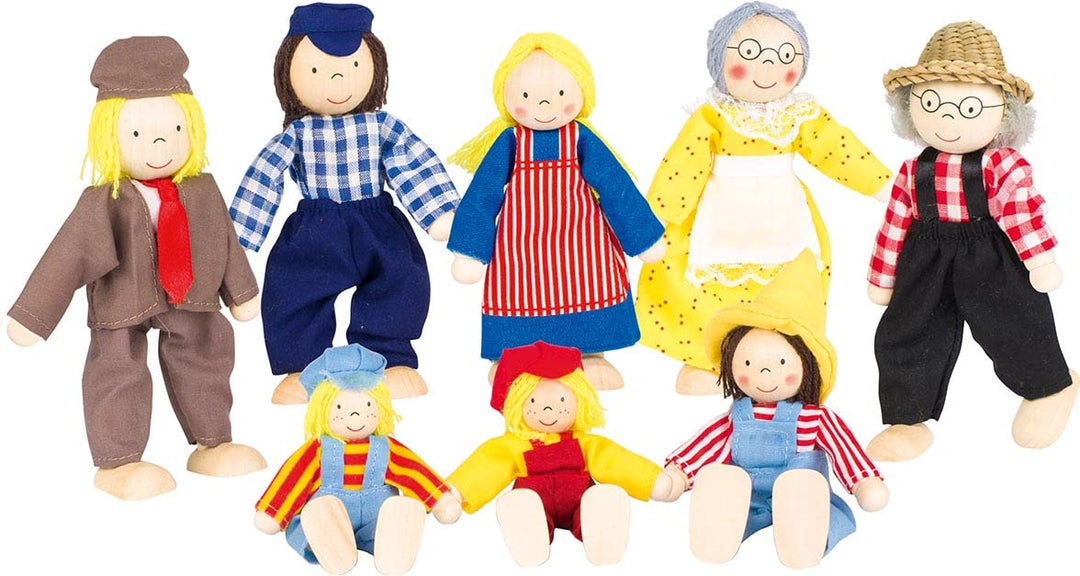 Biegepüppchen Bauernfamilie Art.-Nr. SO 305