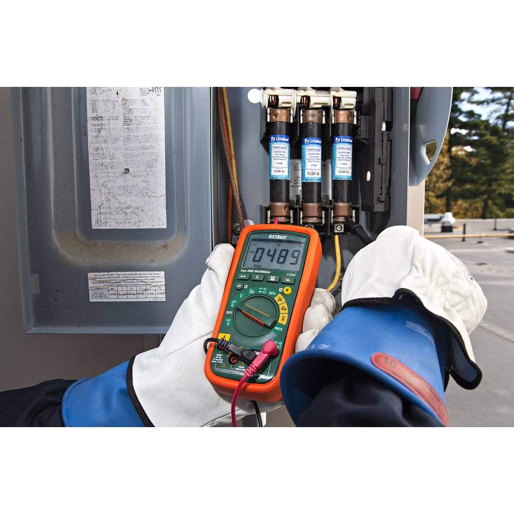 Extech EX350 Professionelles Multimeter mit TRMS und NCV-Detektor
