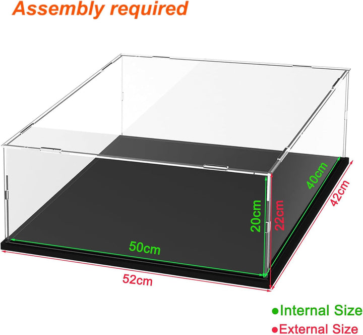 Acryl Vitrine Klar für Lego Actionfiguren Funko Pop Modell Skulptur Transparenter Plexiglas Display