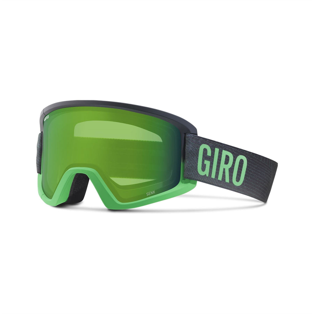 Giro Herren Semi Skibrille Einheitsgrösse bright green/Turb faded, Einheitsgrösse bright green/Turb