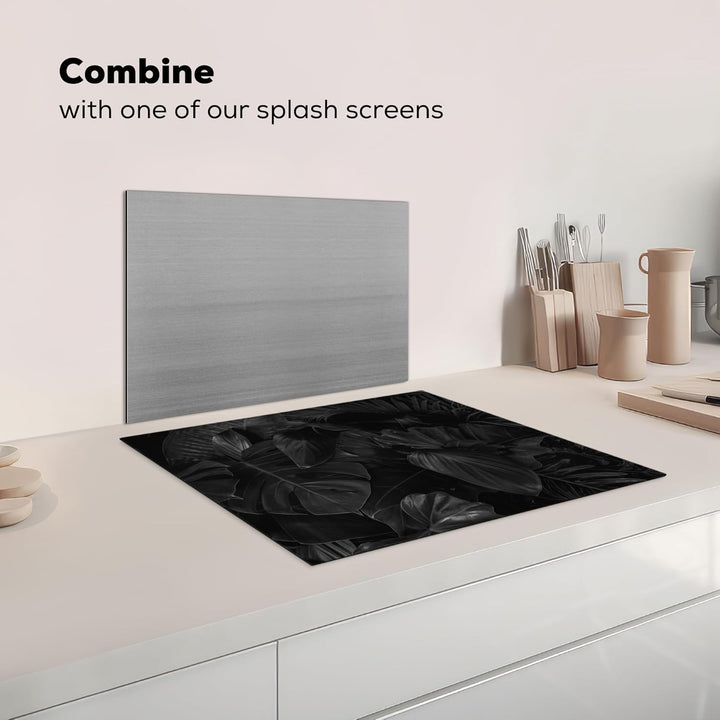 KitchenYeah© Herdabdeckplatte Einteilig Ceranfeld Abdeckplatte für Induktionsschutz Ceranfeldabdecku