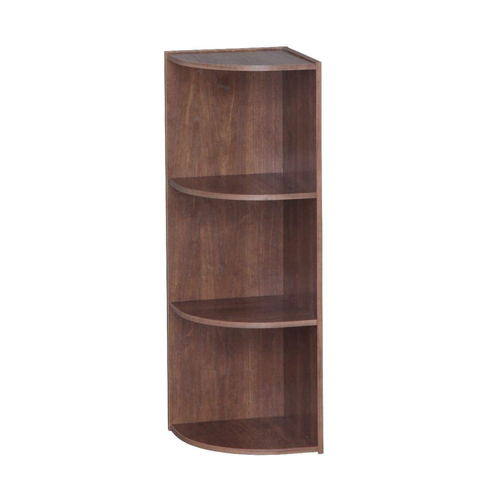 Iris Ohyama, Eckschrank, Bücherregal, 3 feste Regale, Design, Multifunktional, Büro, Eingang, Schlaf