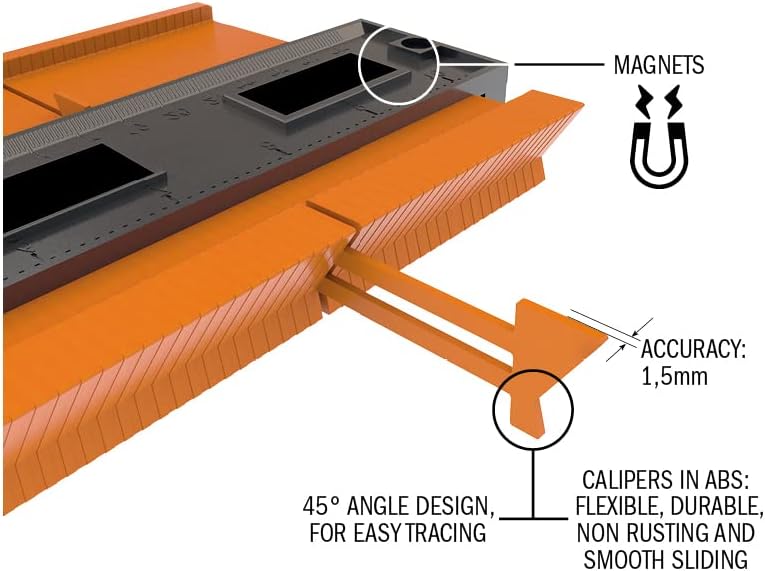 CMT ORANGE TOOLS CDG-001 Konturenrücksteller