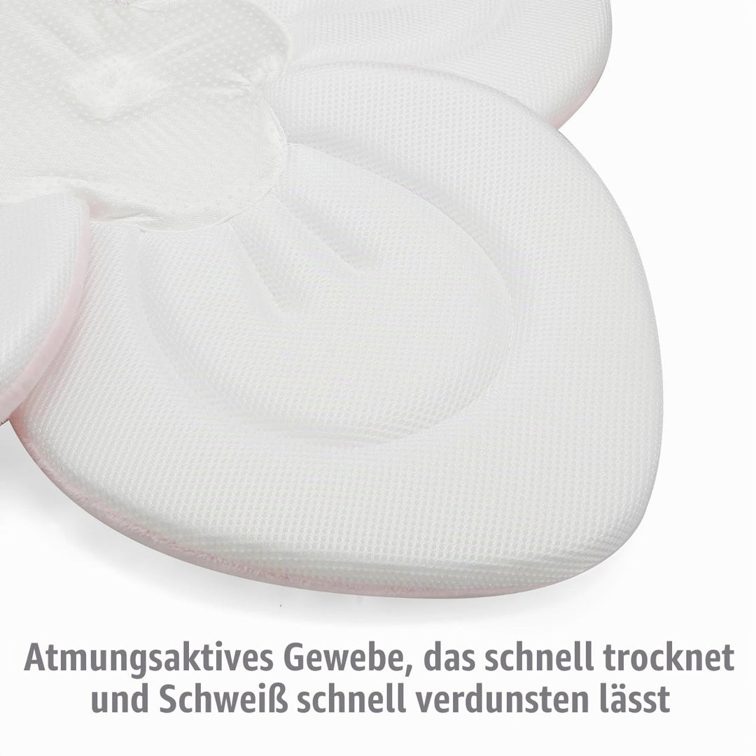 PandaEar Baby Badematte für Waschbecken| Baby Badewannenkissen für Neugeborene| Sicherer, weicher Bl