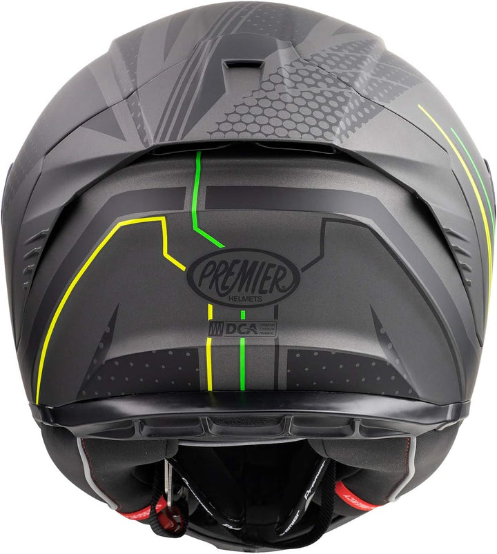 Premier Unisex Hyper Bp6 Bm Helmet XL (61) SCHWARZ / GELB / GRÜN, XL (61) SCHWARZ / GELB / GRÜN