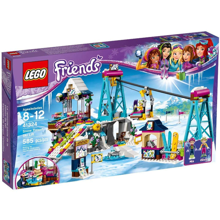 Lego Friends 41324 - "Skilift im Wintersportort Konstruktionsspiel, bunt