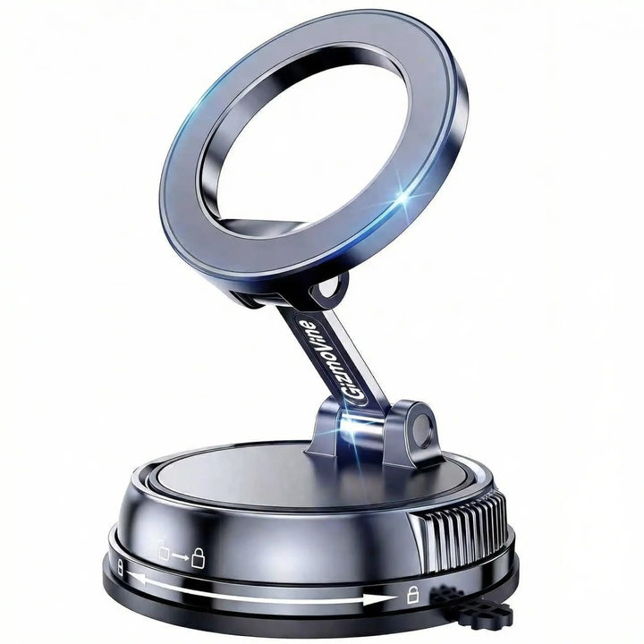 GizmoVine Magnetische Autohalterung für Handy, 2026 Upgrade, 360° Einstellbar, 35kg Starksaugnapf, M
