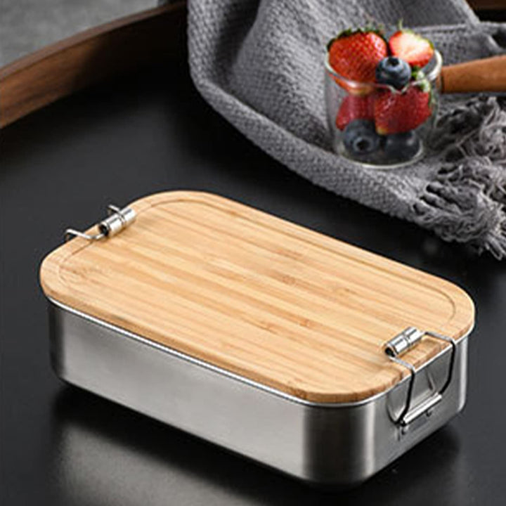 Bento Lunchbox für Erwachsene/Kinder,Edelstahl Brotdose und Lunchbox 800ml/1200ml/1500ml,Metalldose
