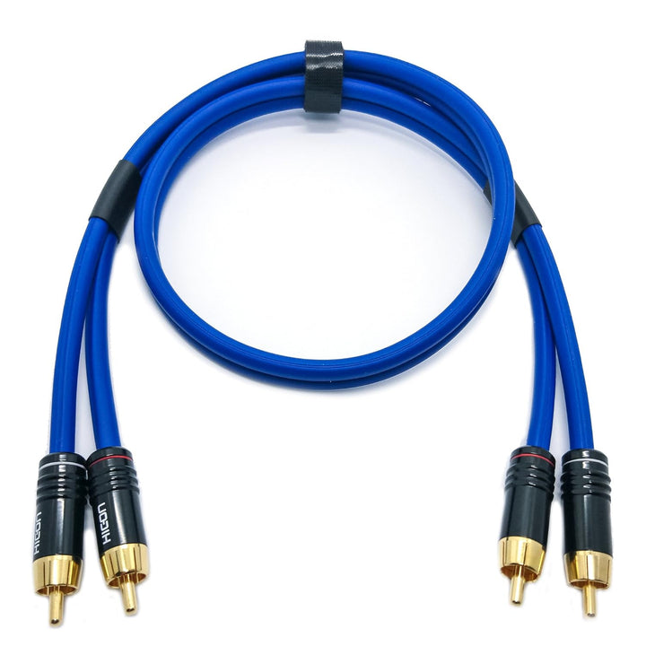 Selected Cable 75cm Cinchkabel HiFi-Stereo Kabel 2X 0,35mm² Sinus Control 0,75m - SC81-06-K-0075 0,7