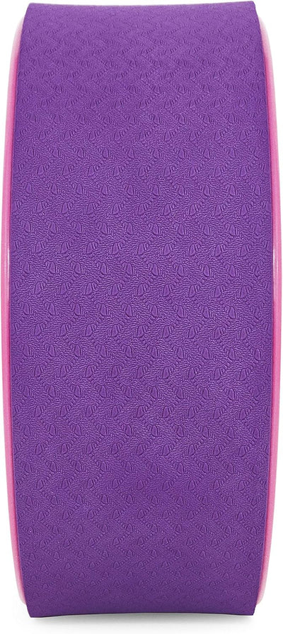 ProsourceFit Yoga Wheel Prop 12” for Improving Yoga Poses & Backbends, Flexibility, Balance, Stretch