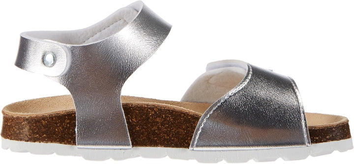 Richter Kinderschuhe Mädchen Sandaletten Sandale Blau Freizeit 30 EU Silber, 30 EU Silber
