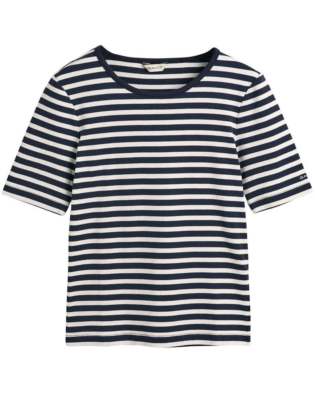 GANT Damen T-Shirt L Evening Blue, L Evening Blue