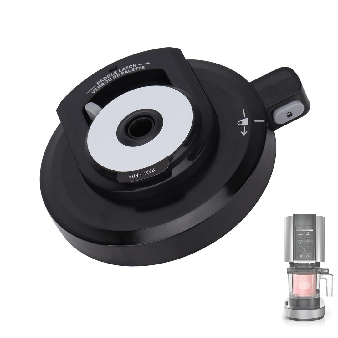 Äusserer Schalendeckel Ersatz für Ninja Creami NC301 Serie Eismaschine, Wiederverwendbarer Creami-De