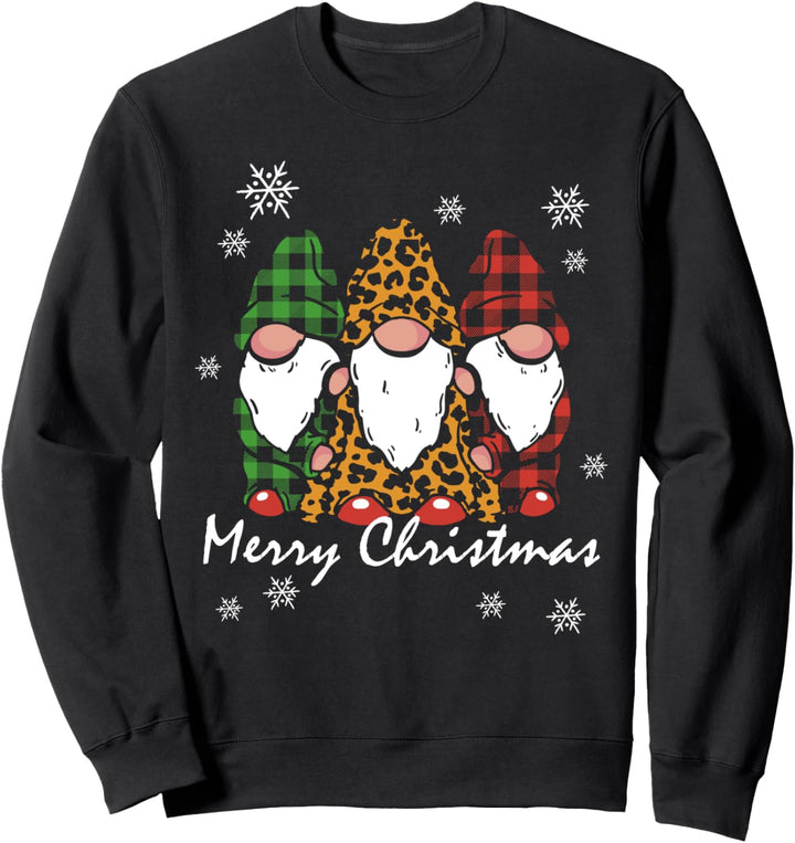 Süsse Wichtel Gnome Zwerge Ugly Christmas Sweater Weihnachten Sweatshirt