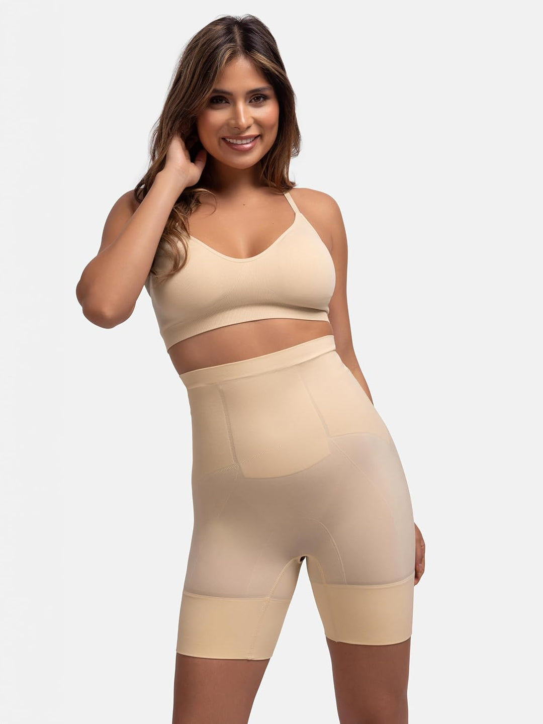Dorina Damen Bauchweg Unterhose Shapewear, Thigh Slimmer Miederpants, Butt Lifter Miederslips, ABSOL