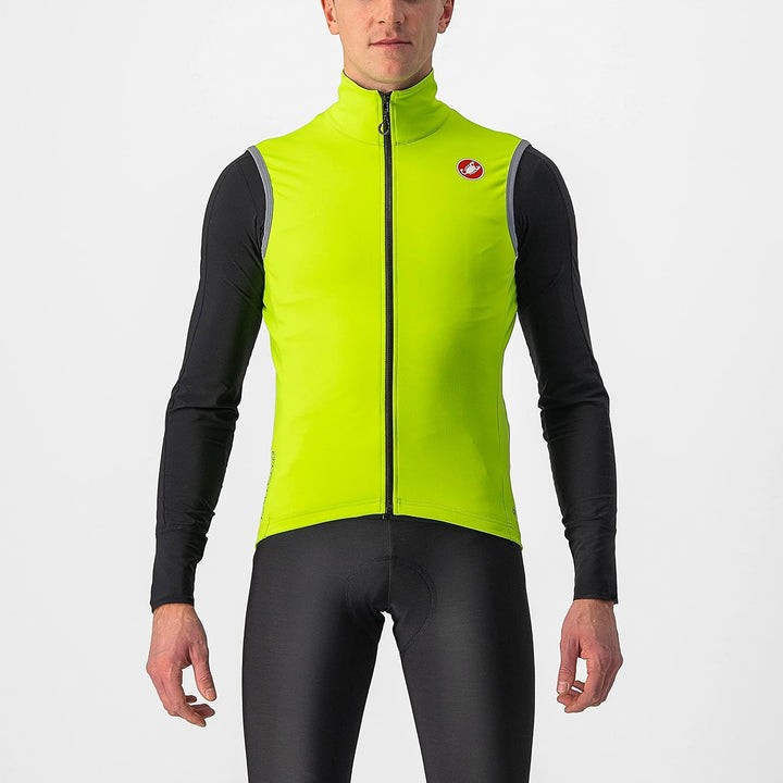 Castelli Herren Perfetto Ros 2 Vest Sports vest, ELECTRIC LIME