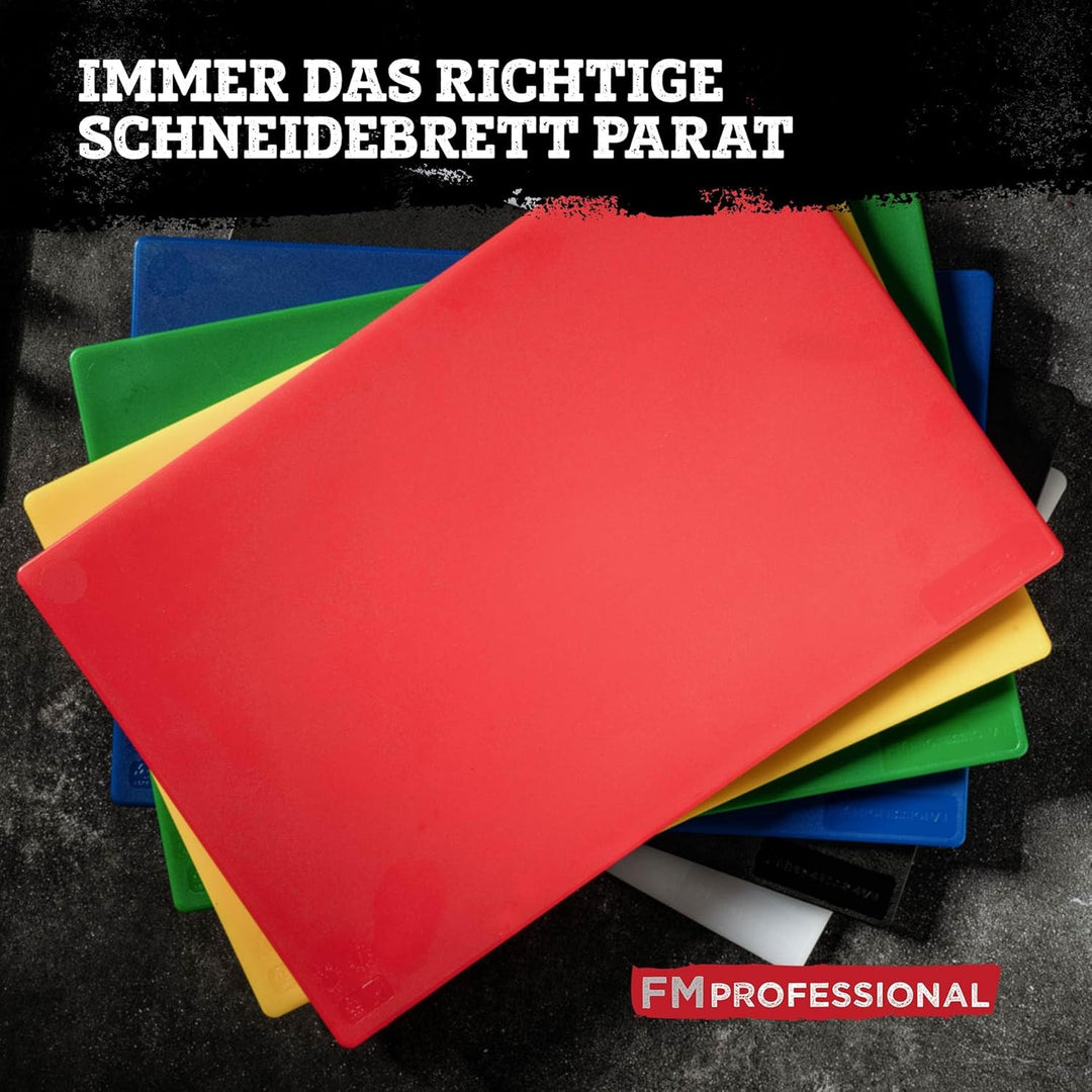 Schneidebrett aus Kunststoff Extra Gross – Farbe Blau: Für Fisch – Farbcodierung nach HACCP – Profi