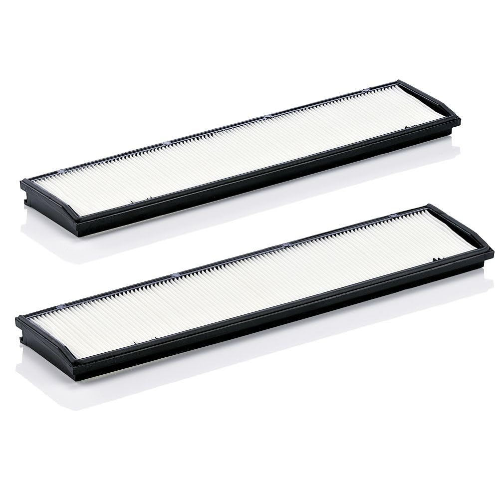 MANN-FILTER CU 3822-2 Innenraumfilter – Kabinenluftfilter Satz (2er Set) – Für PKW
