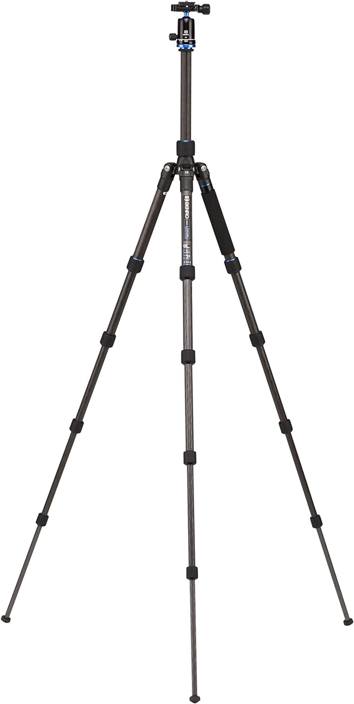 Benro FTA19CV0 Travel Angel Reisestativ mit Kugelkopf Carbon Fiber Tripod Kit 1 Series/ 5 Section Ki