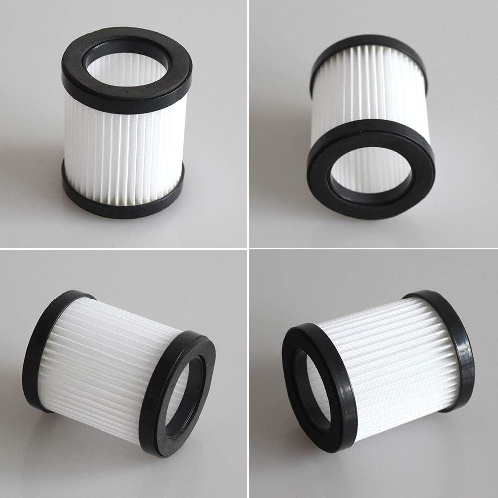 6Pcs XL-618A Flitters Ersatzfilter für MOOSOO XL 618A Akku-Staubsauger, Staubsauger Filter Sieb Stau