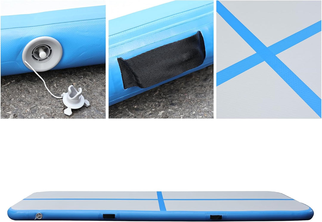 designed4inspiration gmbh Air Track Matte, Gymnastikmatte, Trainingsmatte, Aufblasbare Matte, Sportm