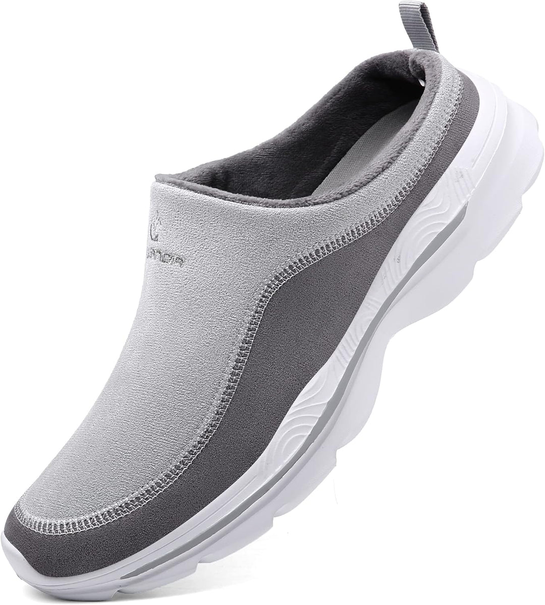 Damen Herren Clogs Hausschuhe Herbst rutschfest Pantoletten Verdicken Warm Walking Schuhe Bequem Gar