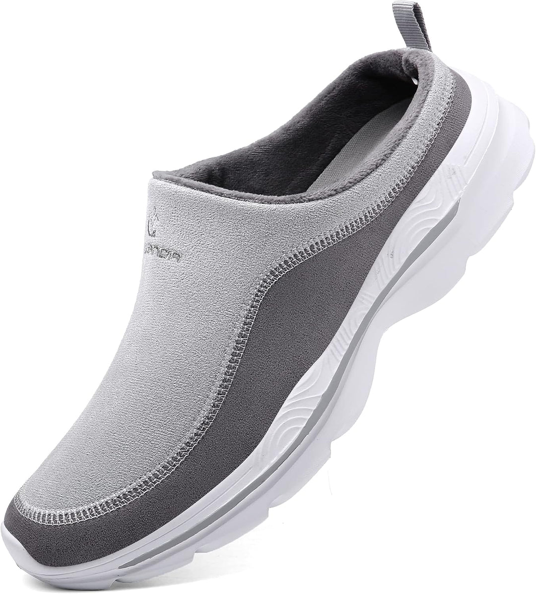 Damen Herren Clogs Hausschuhe Herbst rutschfest Pantoletten Verdicken Warm Walking Schuhe Bequem Gar