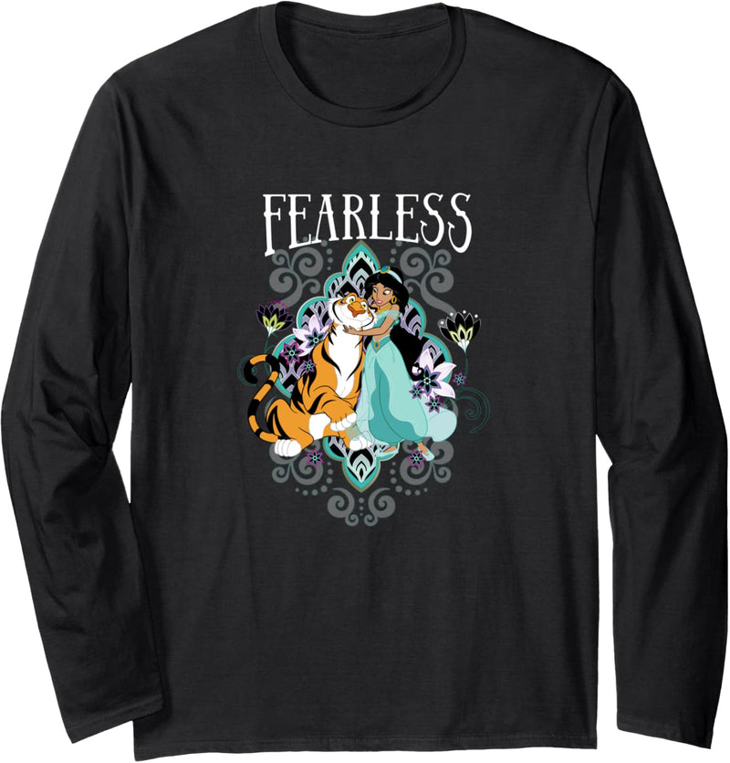 Disney Aladdin Jasmine And Rajah Fearless Langarmshirt