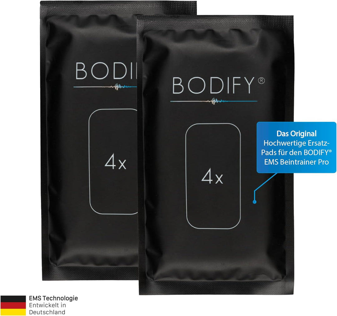 Bodify Original Ersatz-Pads 2er-Set (Ohne Controller) für EMS Beintrainer Pro - Beinmuskeltrainer fü