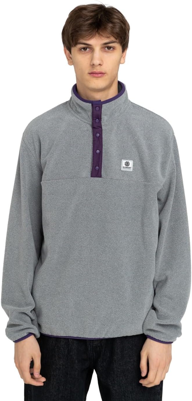 Element Herren Abenaki Po Windbreaker (1er Pack) M Grüngrau, M Gr&#xFC;ngrau