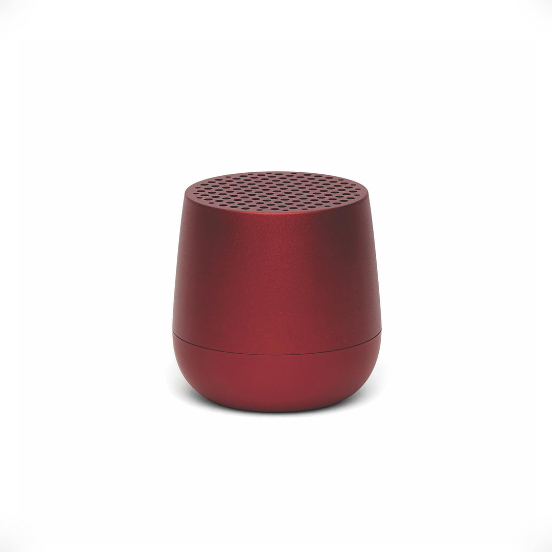 Lexon Mino+ Bluetooth-Lautsprecher (Dunkelrot), Dunkelrot