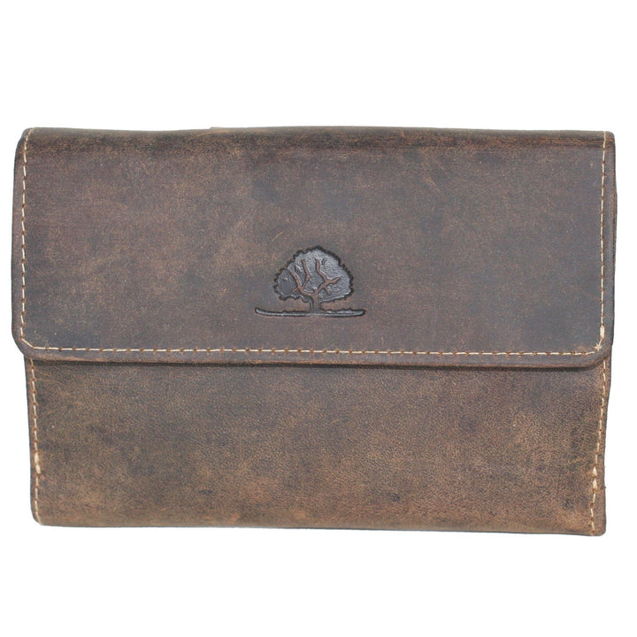 Greenburry 1790-25 VINTAGE Leder Brieftasche Grosse Geldbörse
