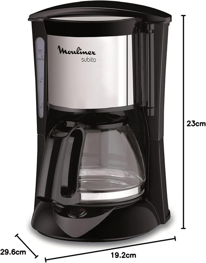 Moulinex FG150813, Schwarz/Edelstahl one size Schwarz /