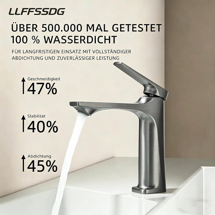 Waschtischarmatur Wasserhahn Bad Waschbecken Badarmatur Einhand Mischbatterie Waschtischarmatur Einh