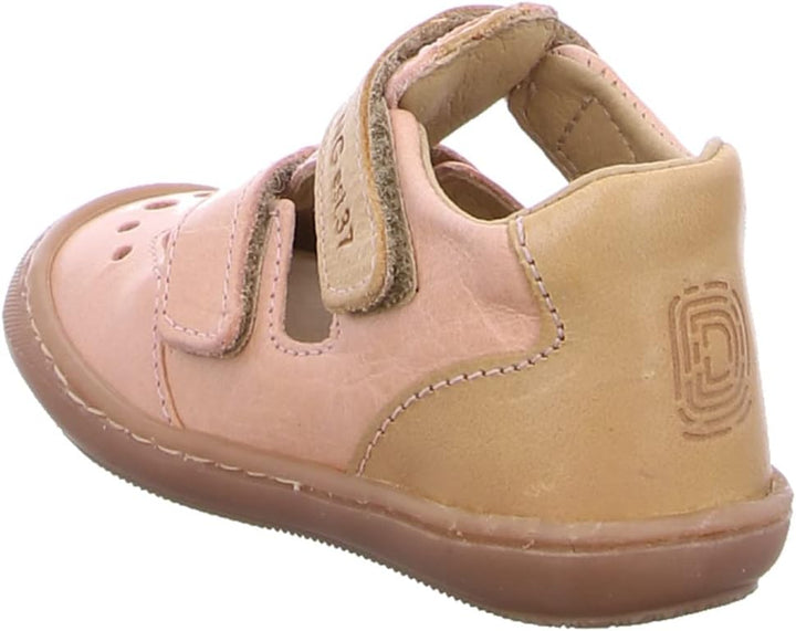 Däumling Sven Mädchen Sneaker 21 EU Schmal Chalk Lachs, 21 EU Schmal Chalk Lachs