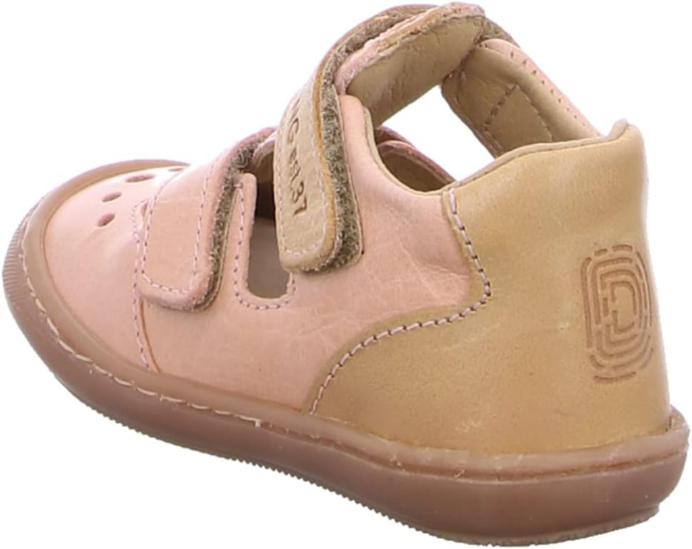 Däumling Sven Mädchen Sneaker 20 EU Schmal Chalk Lachs, 20 EU Schmal Chalk Lachs